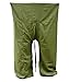 Yoga Pants Fisherman Trousers Day-to-day Relaxation Wear Around the House Plus Size Color Solid Olive