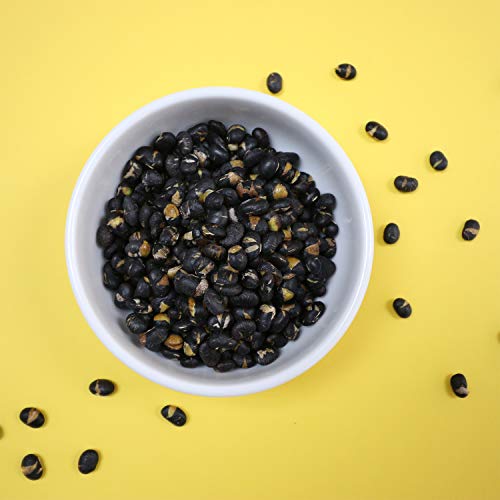image for Real Naturals Keto Nuts. Roasted Black Soy Beans Lightly Sea Salted. L