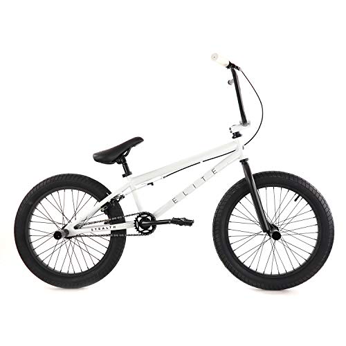Elite BMX 20" Stealth Bike (Hubs F3/8-R14mm; White)