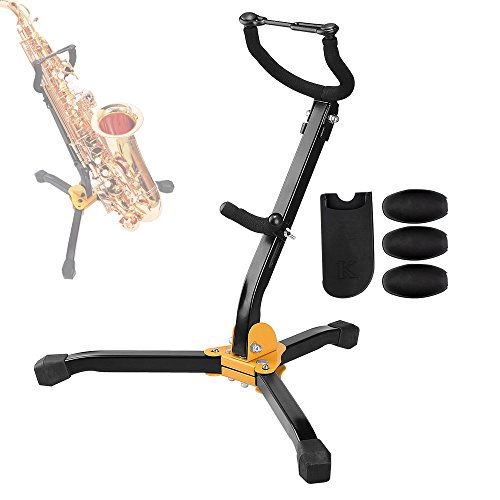 IRICH Saxophone Hanger, Flat Wall Holder for Alto or Tenor Sax, Tenor Sax Stand, Musical Instruments Safe without Hard Cases - Thumbnail 7