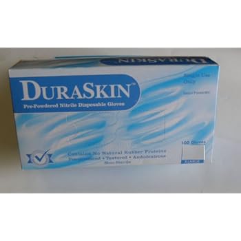Amazon.com: Duraskin Powder-Free Nitrile Disposable Gloves