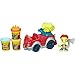 Play-Doh Town Fire Truck - New Firehouse Safety Vehicle Model Toy