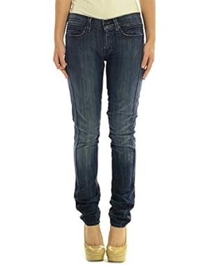 7 For All Mankind Women's Roxanne Skinny Jeans, Montclare Dark Wash, 26