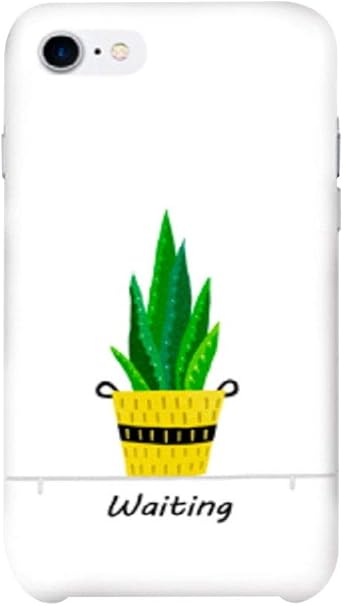 Amazon Co Jp 4デザインynかわいいサボテン植木鉢ユニークなパターンナチュラルなスタイルシンプルなイラスト モダンブラック優雅なベージュウエイティングラブリー草花花粉モチーフluxuryグレーおしゃれなスマホケースカップルペアユニークなカップルケースiphoneケース