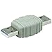 USB Male to USB Male Gender Changer Adapter Coupler Converter ,Random Color