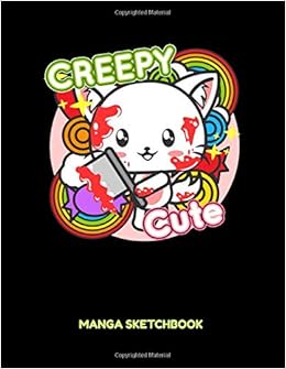 Creepy Cute Manga Sketchbook Creepy Cat Sketchbook 8 5x11 A4 Anime Manga Comic Art Book Or Drawing Journal For Art Students Teacher Professor Publishing Anime 9781082357558 Amazon Com Books