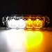 AHAHOO SL001 Amber Strobe Light for Trucks Cars, White