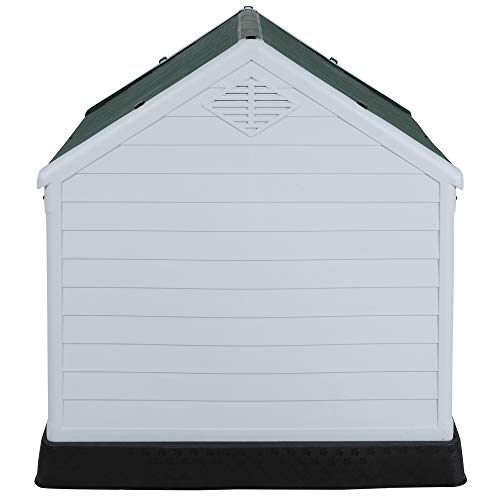 Confidence Pet XL Waterproof Plastic Dog Kennel Outdoor House Extra