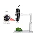 Tonha WiFi Digital Microscope | 720p High Resolution Camera | Built-in 8pc LED Lights with Luminance Control & Adjustable Focal Length | for Students, Engineers, Artists & Inquisitive Minds