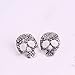 Skeleton Earring Retro Skull Earring Carved Hollow Shaped Earrings Women Jewelry For Party