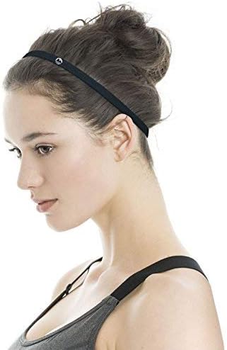 Lakeland Active - Skinny Gel Grip Headband (5 Pack) - Black, 5 count (Pack of 1) - Image 5