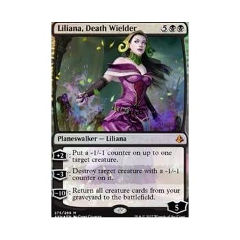 Amazon.com: Liliana, Death Wielder - Planeswalker Deck Exclusive