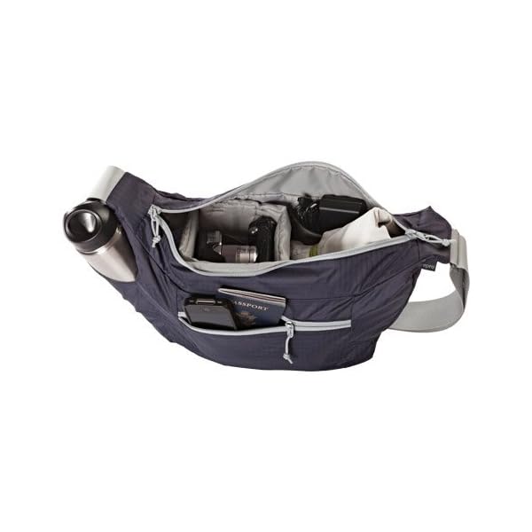 Lowepro Photo Sport Shoulder 12L Kameratasche dunkellila/grau – Bild 4