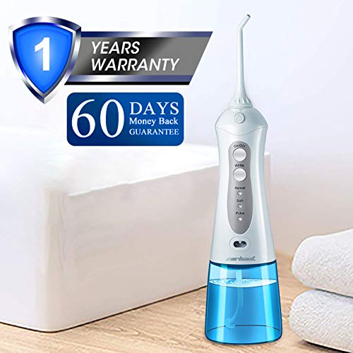 Cordless Water Flosser, Zerhunt Professional Rechargeable Water Pick
