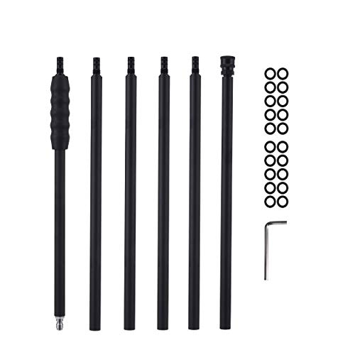 Tool Daily Pressure Washer Extension Wand, Updated 90 Inch Solid Aluminum Power Washer Lance, 1/4 Inch Quick Connect, 4000 PSI