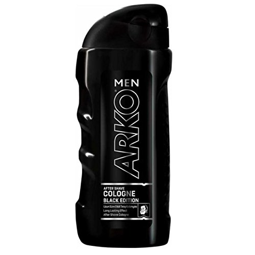 Arko Men Aftershave Cologne - Black Edition, 250 ml (Pack of 1)