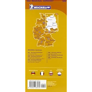 Germany Northeast (Michelin Regional Maps)