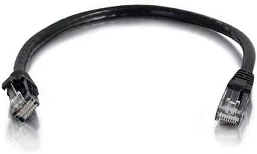 C2G Cat6 Booted Unshielded (UTP) Network Patch Cable - Patch cable - RJ-45 (M) to RJ-45 (M) - 10 m - UTP - CAT 6 - molded, snagless, stranded - black