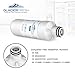 GLACIER FRESH RO Under Sink Reverse Osmosis System, Tankless, no electric drive, 0.45G/min high flow, 2.5:1 drain ratio. Effectively removes lead, heavy metals, PFOA, PFOS U03 water filter