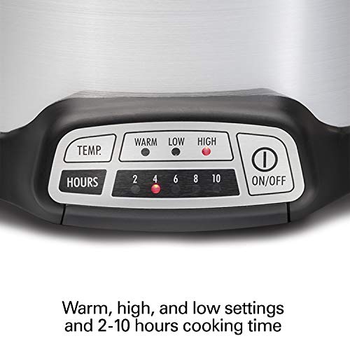 Hamilton Beach Programmable Slow Cooker with Flexible Easy Programming