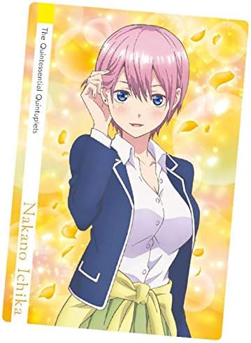 Amazon 01 中野一花 キャラクターカード 五等分の花嫁ウエハース アニメ 萌えグッズ 通販