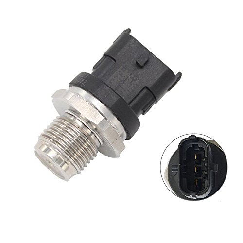 0281006327 Fuel Injection Fuel Rail Pressure Sensor for 2007-2012 Dodge Ram 2500 3500 6.7L Cummins Replace OE# 0281006327 028102850 5261237