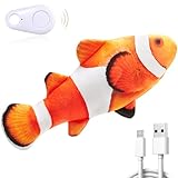 Potaroma Cat Toys Floppy Fish Upgraded, Remote