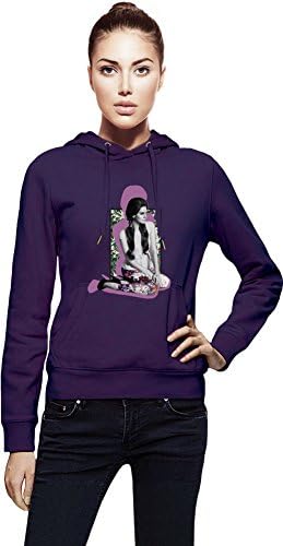 Lana Del Rey Floral Design Womens Hoodie