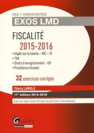 Fiscalité 2015-2016