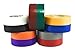 TradeGear Electrical Tape (10PK) Assorted Glossy Rainbow Colors – Waterproof, Flame-Retardant, Rubber Based Adhesive, UL Listed - Rated for Max. 600V and 80oC Use – Measures 60’ x ¾” x 0.07”