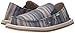 Sanuk Men's Donny Slip On, Blue Vintage Denim Stripe, 10 M US