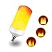 1 Mode LED Flame Light Bulb, E12 Candelabra Base, Flickering LED Flame Bulb for Lantern Bar Party Christmas, Pack of 1