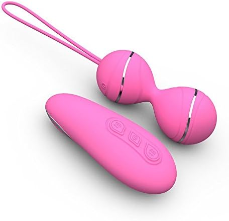 Wireless Remote Controlled Waterproof Kegel Balls (7 Vibrations) (Light Pink)