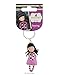 Santoro London Gorjuss Moulded Figurine Keyring - Little Song