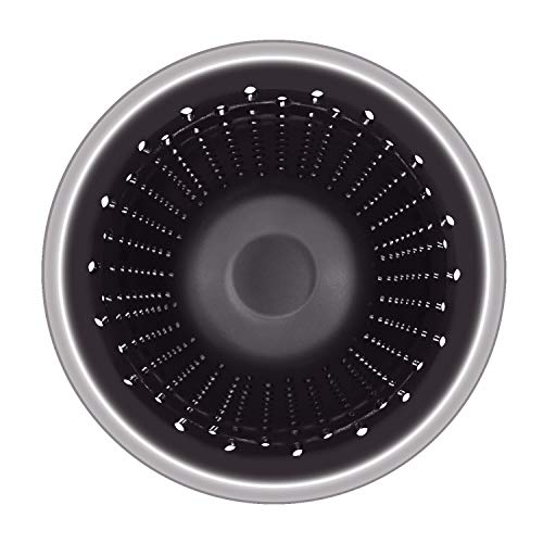 LEKEYE Bathroom Shower Drain Hair Catcher/Stainless Steel Drain Protector/Hair Trap, Strainer, Cover, Filter, Bath Accessories/Tall Dome Shape/Good Grip/for Pop-up & Regular Flat Drains-Black
