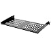 Rack Shelf by SimpleCord - Universal Cantilever Vented 1U Rack Tray For 19-inch Server Racks and Cabinets – Premium Heavy Duty Cold Rolled Steel Designed to Hold Network and AV Equipment