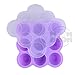 Silicone Baby Food Freezer Storage Containers - BPA Free Reusable Mold - Homemade Baby Food, Soup, Milk, Ice Cubes, Ice Cream, Sauces, Wine Tray – Bonus E Book 60 Freezable Baby Food Recipes