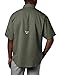 Columbia Men's Tamiami II Short Sleeve Shirt, Cypress, Large