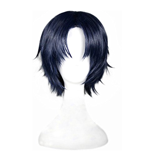 Dazcos Dark Blue Seraph of the End Guren Ichinose Short Wig