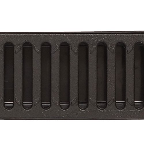 5 m Entwässerungsrinne mit Dichtung Belastungsklasse B125. Gussrost ( Gußrost ). Tiefe: 100mm – Bild 4