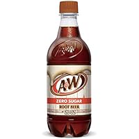 Amazon.com : A&W Zero Root Beer, 20 Fl Oz Bottles, (Pack of