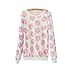2017 Womens Harajuku Kawaii Pastel Strawberry Pink Sweatshirts