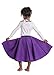 1950s Purple Poodle Skirt for Girls | A Must-Have 50s Costume | Purple Girls Sock Hop Skirt | One Size | Halloween Kids Costumes