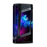Skin Decal Vinyl Wrap for Smok Alien 220w TC Vape Mod stickers skins cover/ Galaxy Space Gasses