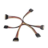 Cable Matters 3-Pack 15 Pin SATA Power Extension Cable 8 Inches
