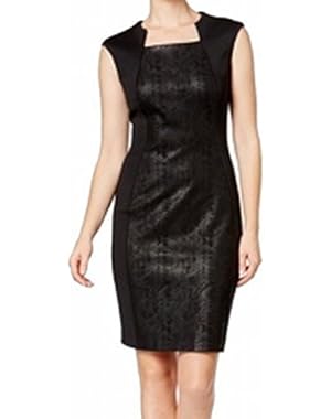 Womens Animal Print Cap Sleeves Casual Dress