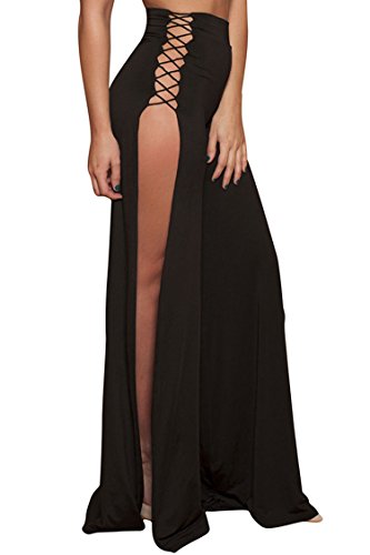 Cocoleggings womens side hollow bandage fishnet wide le…
