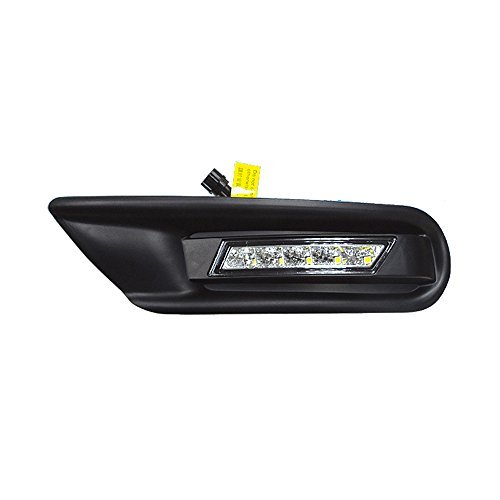 Juego de parrillas de parachoques incl. DRL compatible con Mitsubishi ASX 2010-