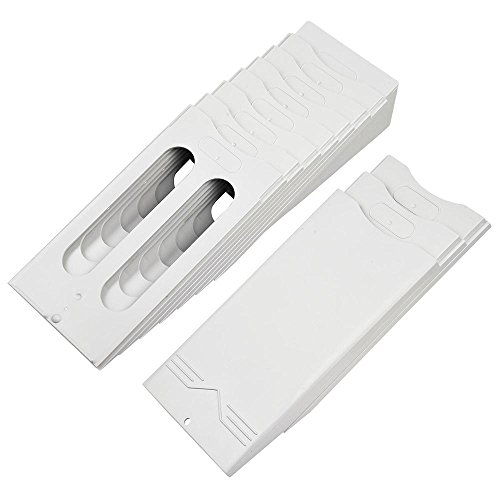 image for Yescom 10 Pockets Retractable Time Cards Rack Wall Mount Holder for At