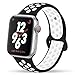 YC YANCH Compatible for Apple Watch Band 38mm 40mm 42mm 44mm,Soft Silicone Sport Band Replacement Wrist Strap Compatible for iWatch Apple Watch Series 4/3/2/1,Nike+,Sport,Edition